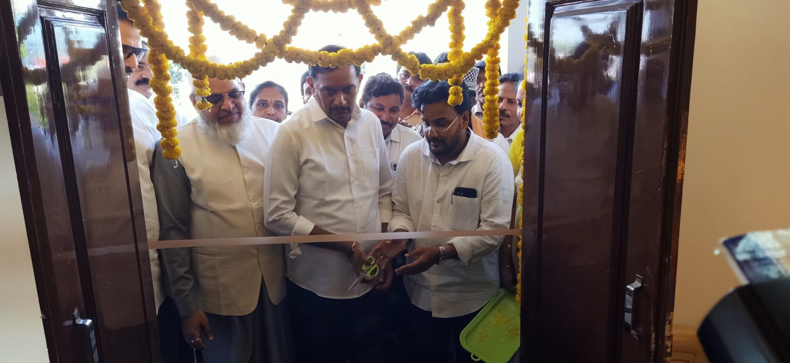 MP Kesineni Sivanath Inaugurates Sufi Seva Sadan Office in Vijayawada