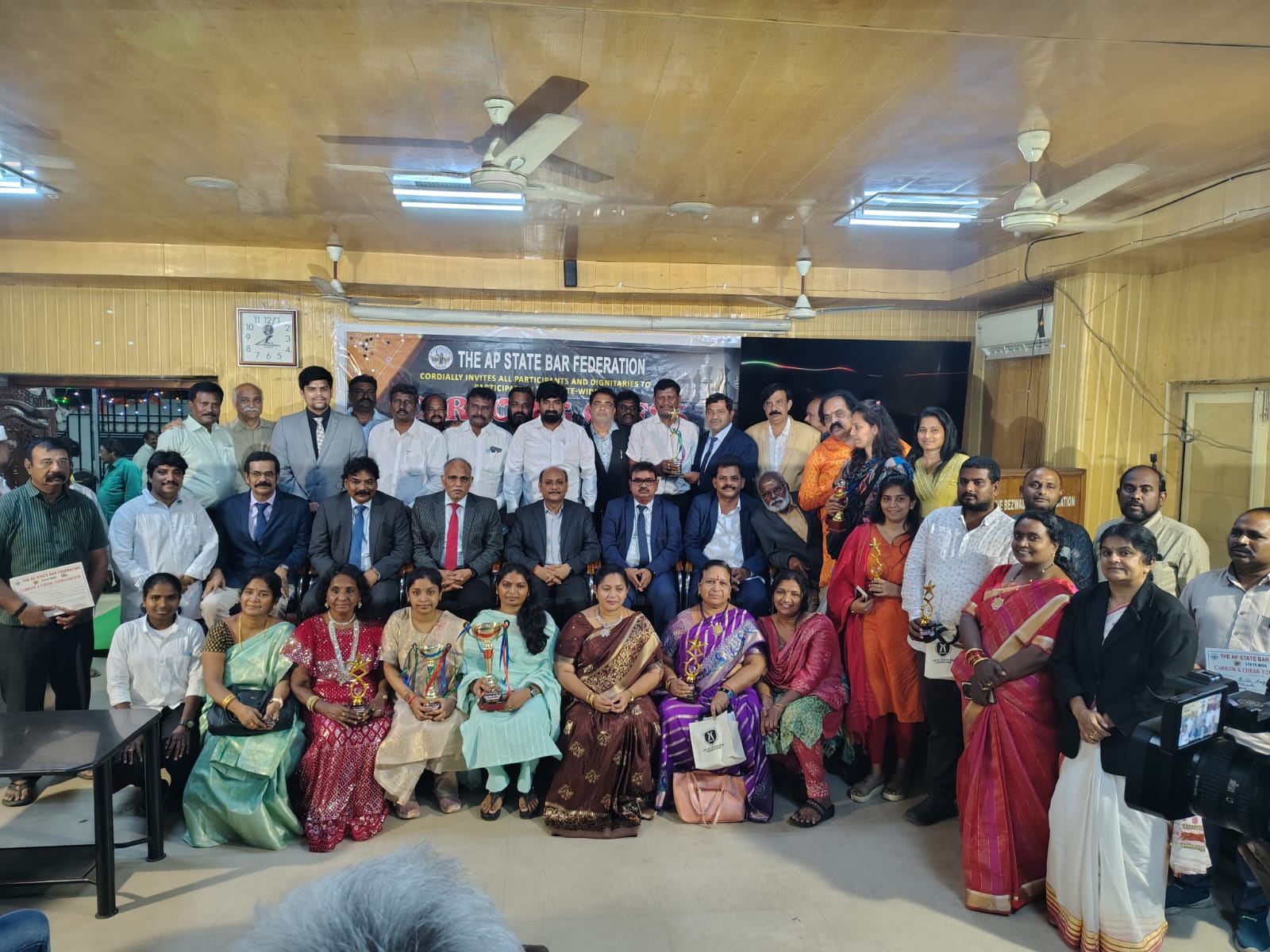 State Level Lawyers’ Carrom and Chess Tournament Concludes Grandly at Vijayawada Court Complex