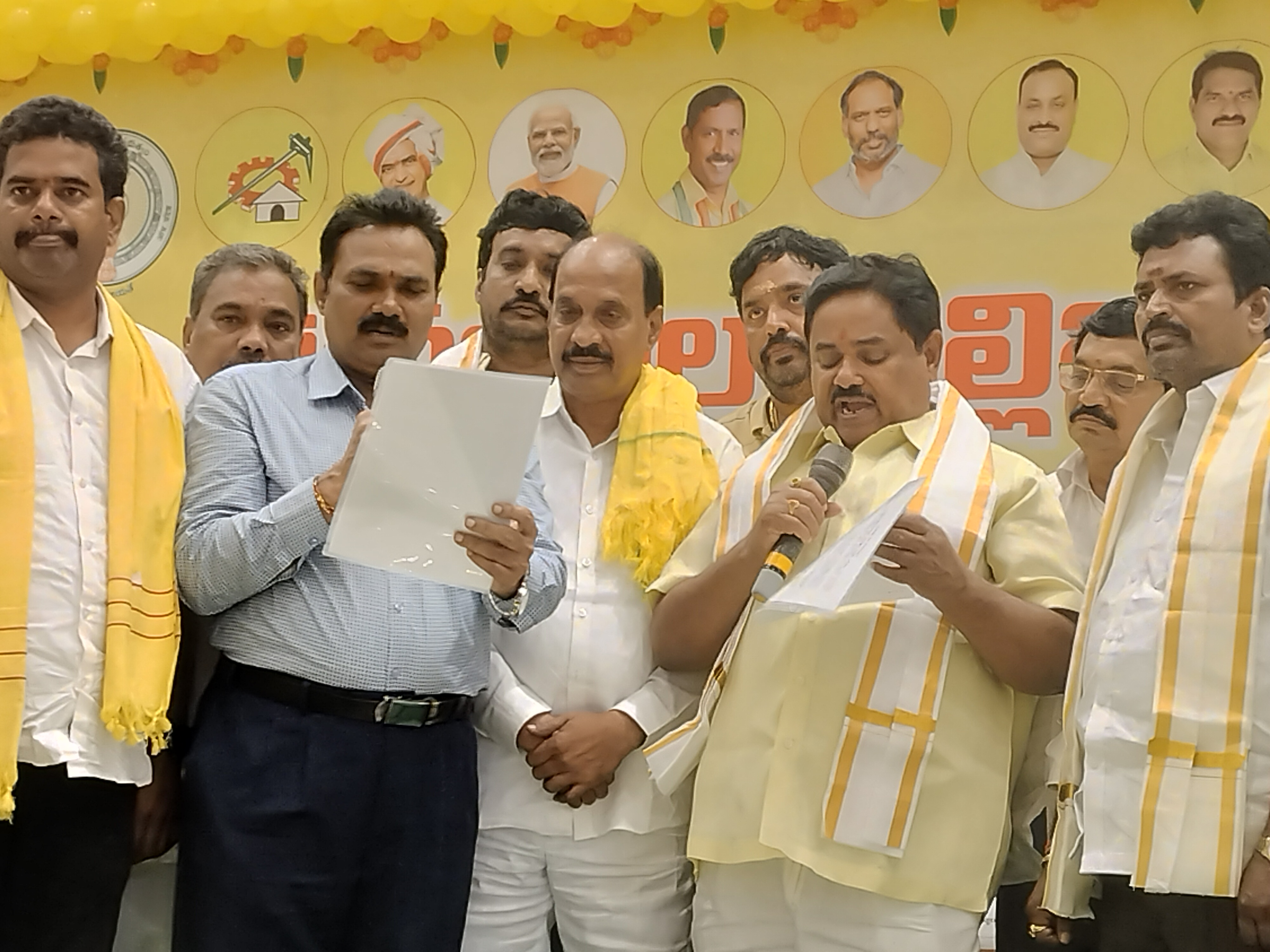 Valavala Mallikharjuna Rao Sworn in as Chairman of AP Building & Construction Workers Welfare Board
